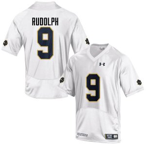 Notre Dame Fighting Irish Men's Kyle Rudolph #9 White Under Armour Authentic Stitched College NCAA Football Jersey RXX6099VR